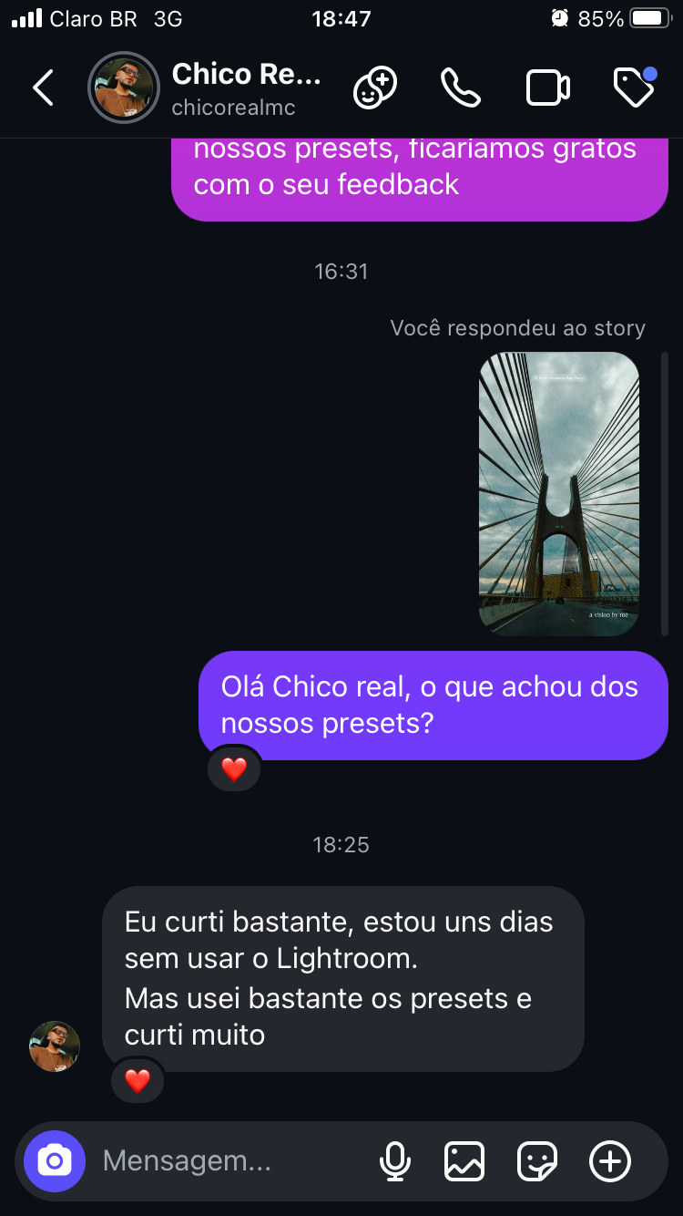 depoimento chicoreal