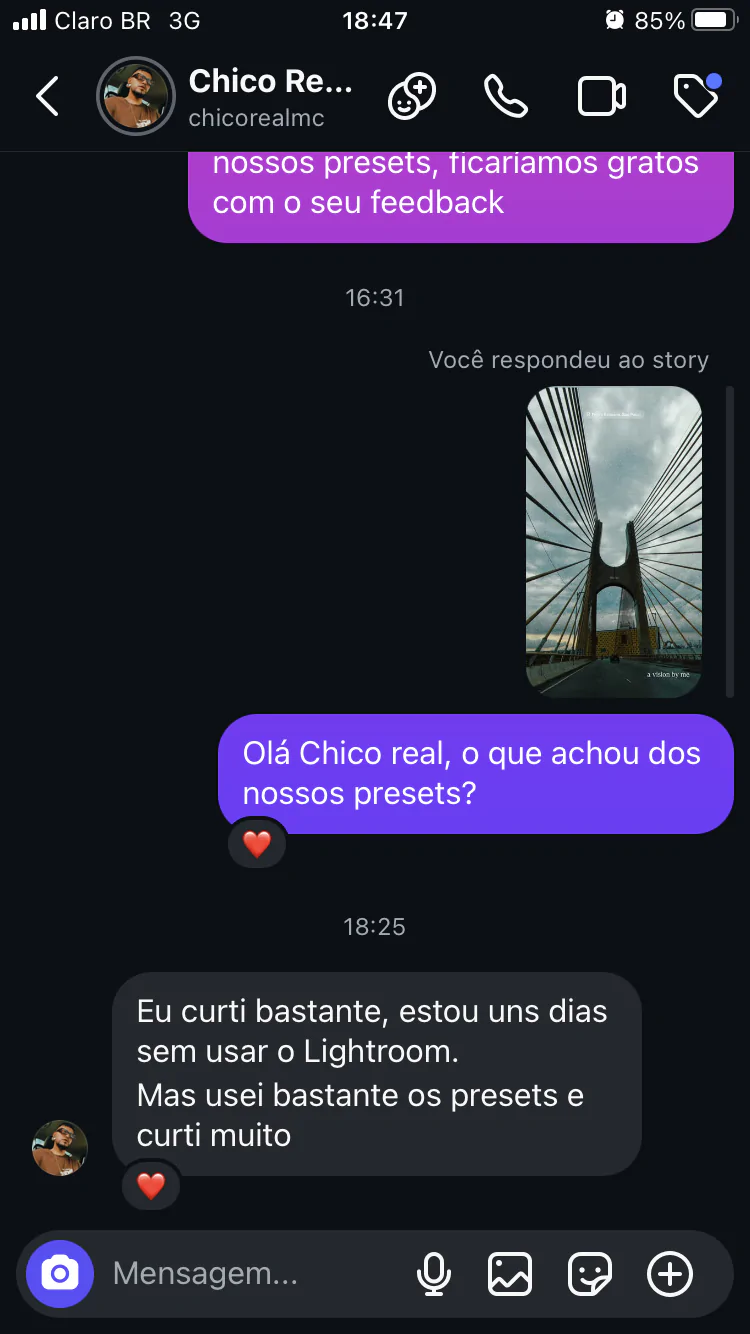depoimento chicoreal